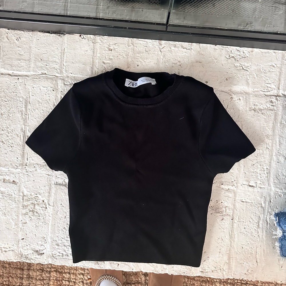 Zara black shirt